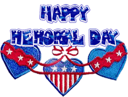 animated clipart memorial day