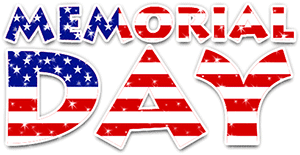 animated clipart memorial day