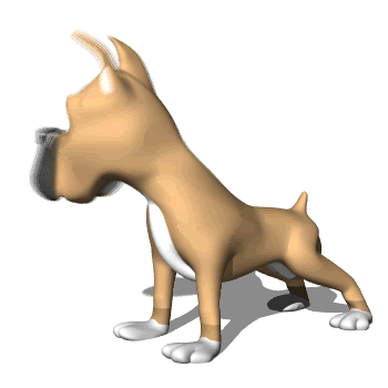 Animated clipart puppy. Perfect design dog cartoon
