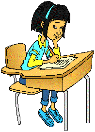 animated clipart student