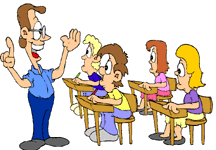 animated clipart student