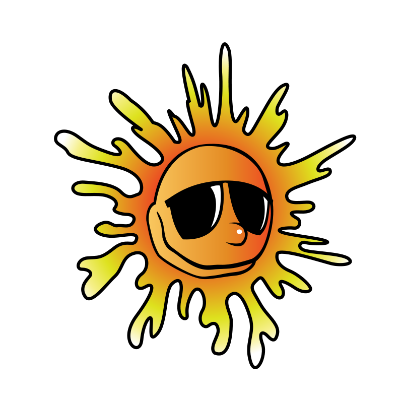 Summer panda free images. Heat clipart sweltering