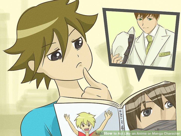 Anime clipart anime character.  ways to act
