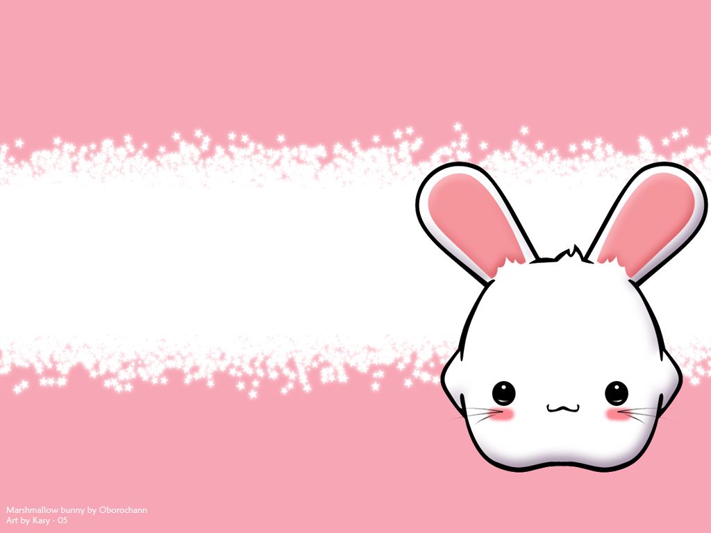Cute cartoons manga wallpaper. Anime clipart bunny