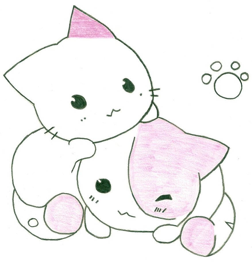Drawing at getdrawings com. Anime clipart cat