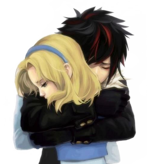 Anime clipart couple. Love png mart