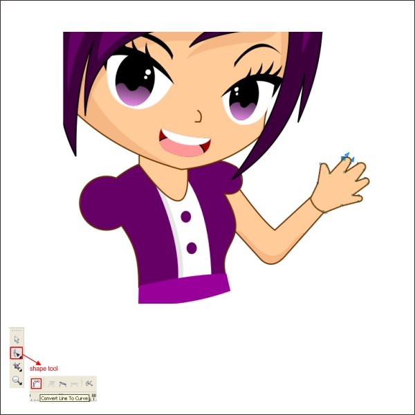 Anime clipart shape. Drawing an cartoon in