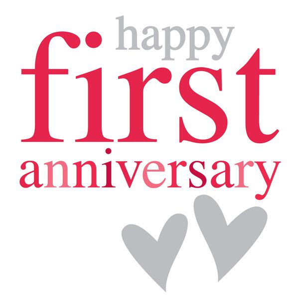 Anniversary clipart 1st.  best images on