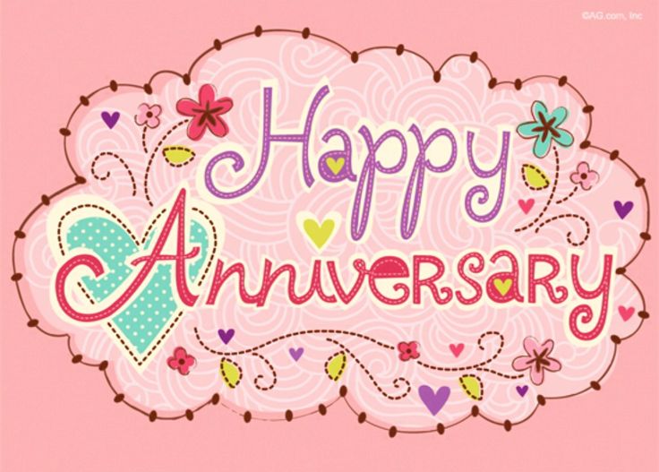  best happy annversary. Anniversary clipart 2nd