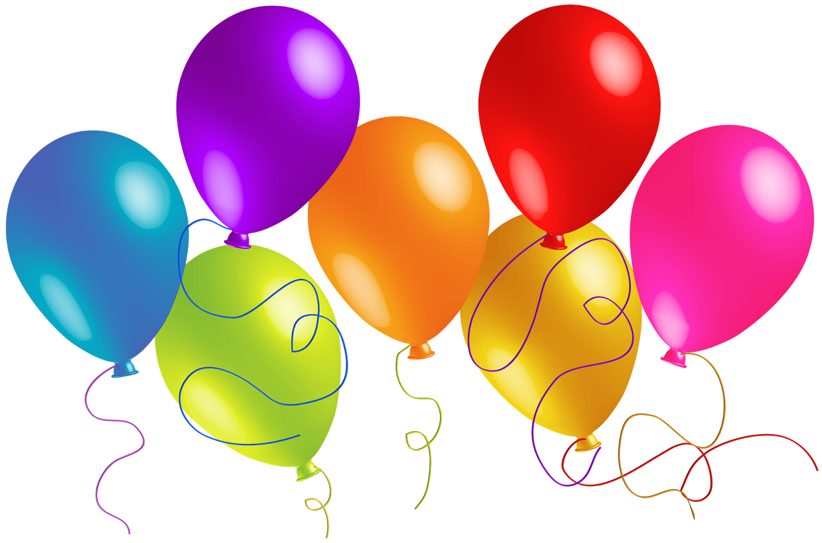 Anniversary free large images. Clipart shapes balloon