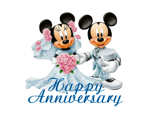 Mickey minnie graphics www. Anniversary clipart glitter