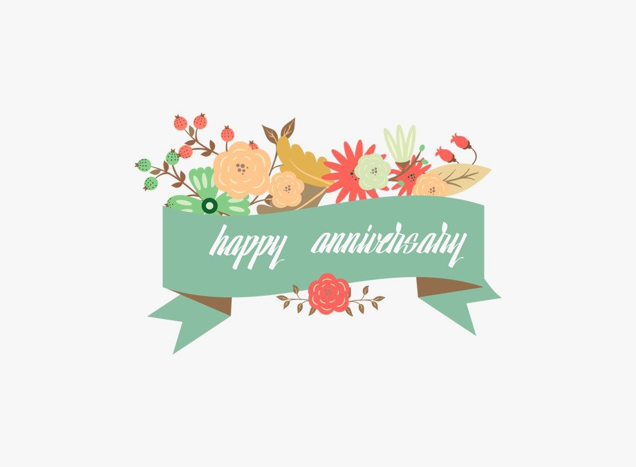 Anniversary clipart happy. Png photos birthday topper