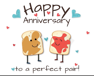 A perfect pair free. Anniversary clipart lovely couple