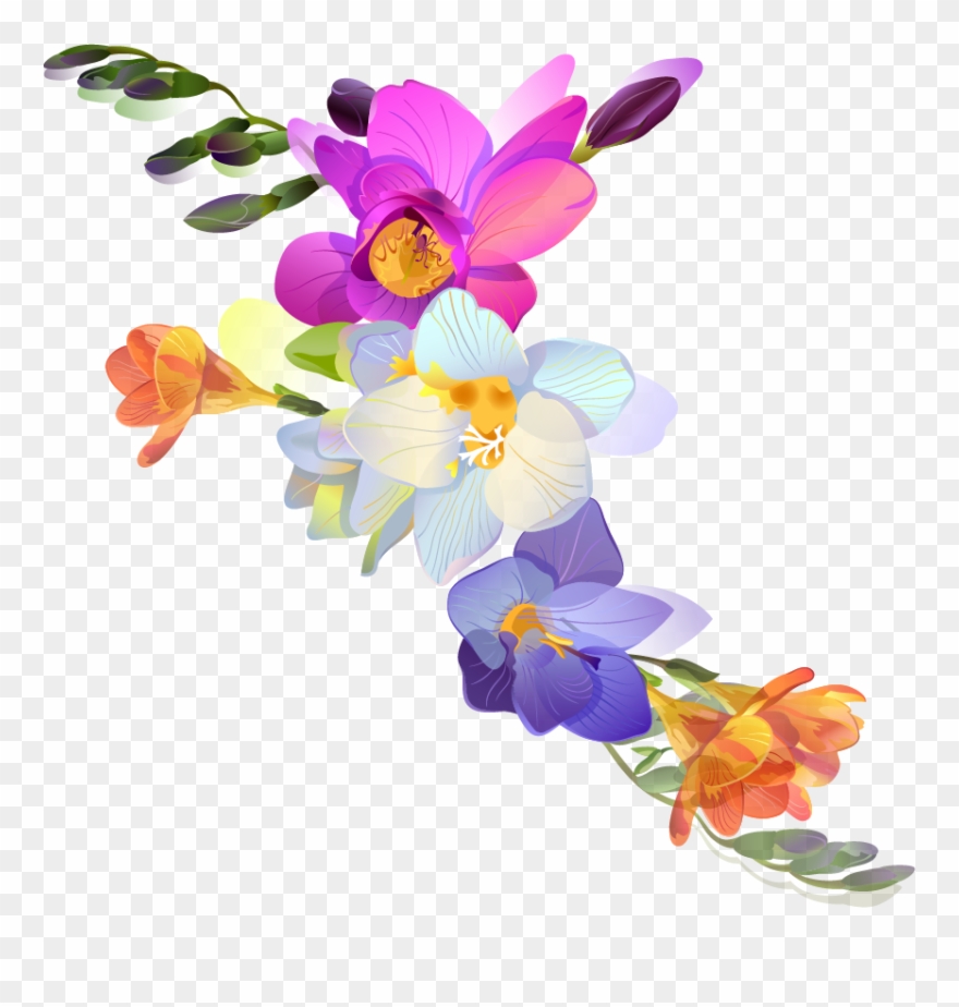 Anniversary clipart spring. Png floral wedding flowers
