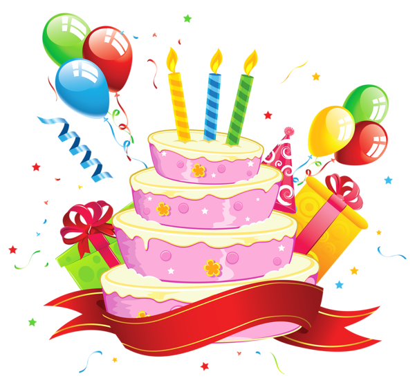 Young clipart birthday. Cake transparent hb u