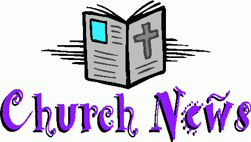  collection of church. Announcement clipart newsletter