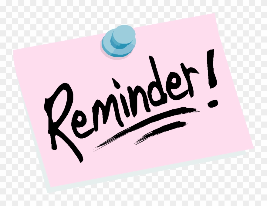 Announcement clipart reminder. Pin meeting images clip