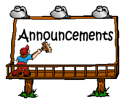 Announcement clipart announcement board. Free announcements cliparts download