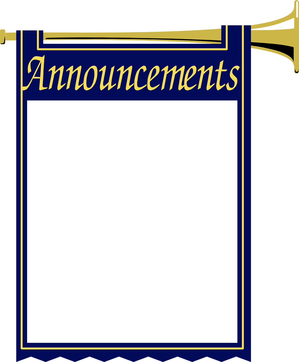 Announcement clipart announcement banner Picture #2264903 announcement