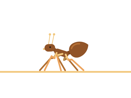 Ant clipart animation. Anidays gif gfycat 