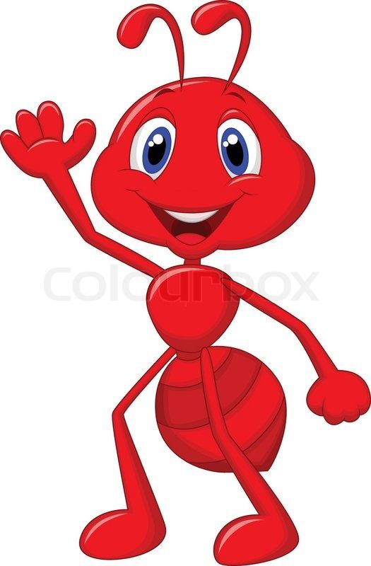ant clipart character