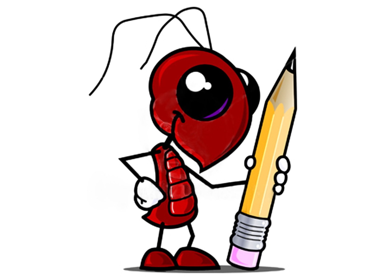Free cartoon ant pictures. Ants clipart character