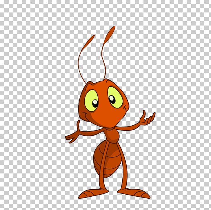 Animation model sheet insect. Ant clipart character