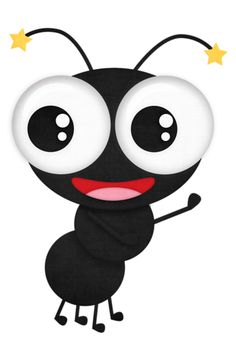 Ant clipart face. Bugs clip art and