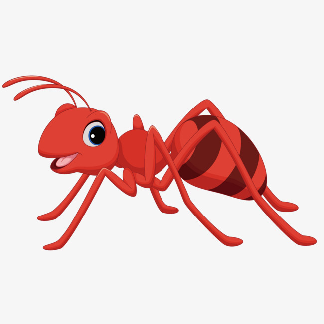 Red cartoon png and. Ants clipart fire ant