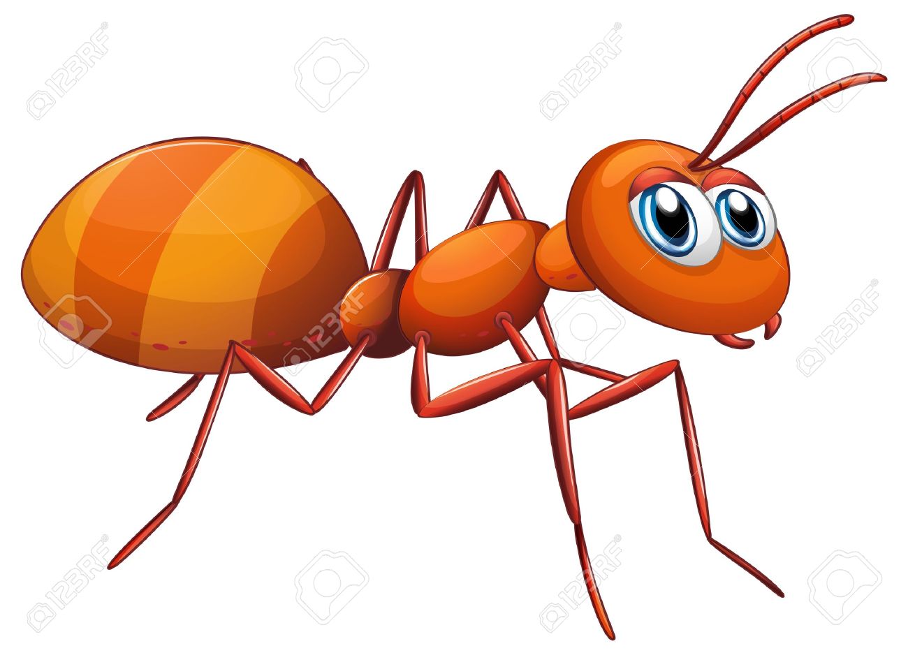 Ants cake . Ant clipart friendly