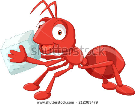 Ant clipart happy. Ants small pencil and