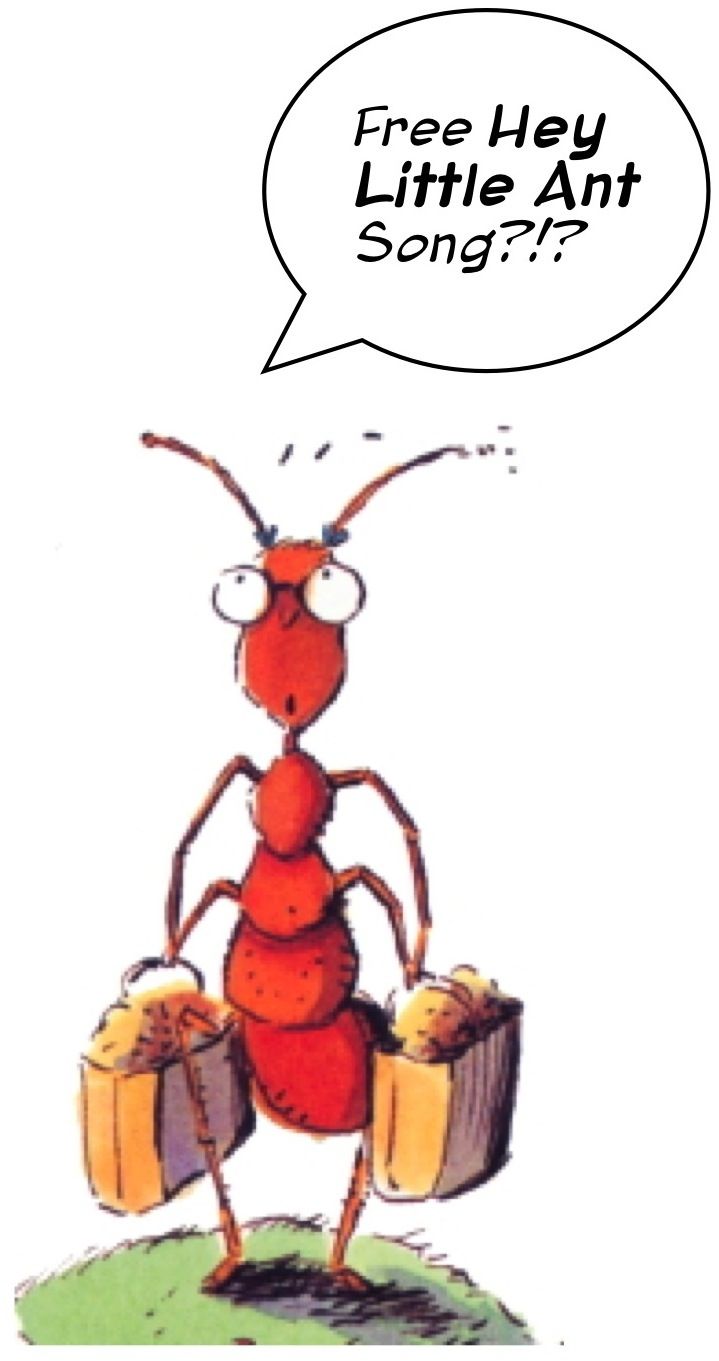 Free hey song songs. Ant clipart little ant