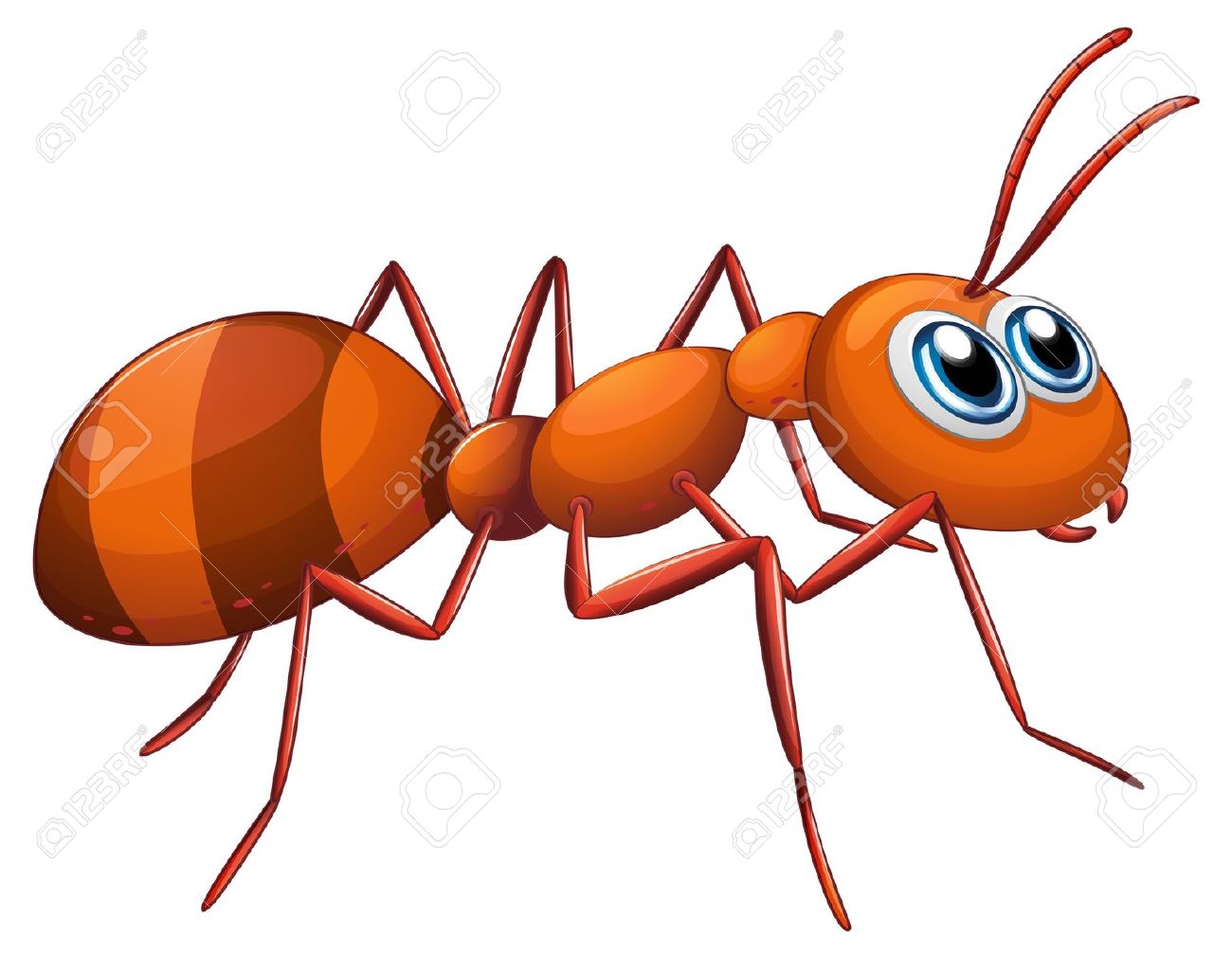Easily images for kids. Ant clipart printable