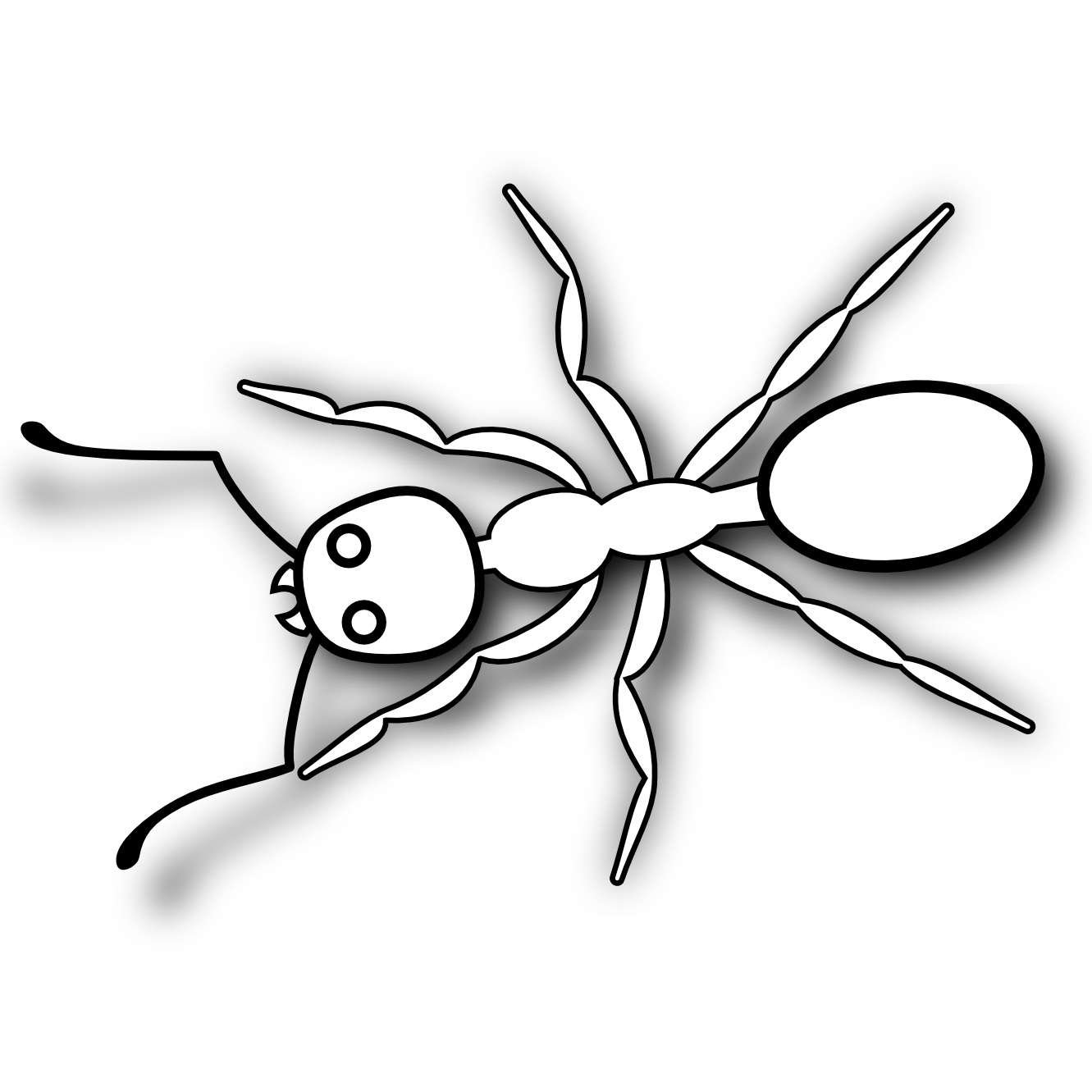 Free pictures of for. Ants clipart sketch