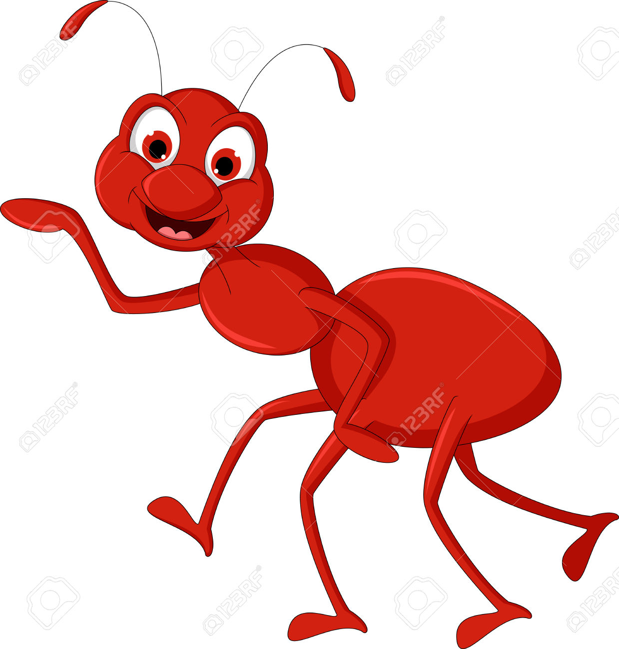 Ant clipart red ant. Station 