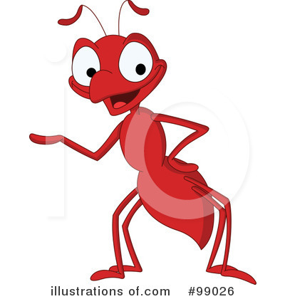 Angry pencil and in. Ant clipart red ant
