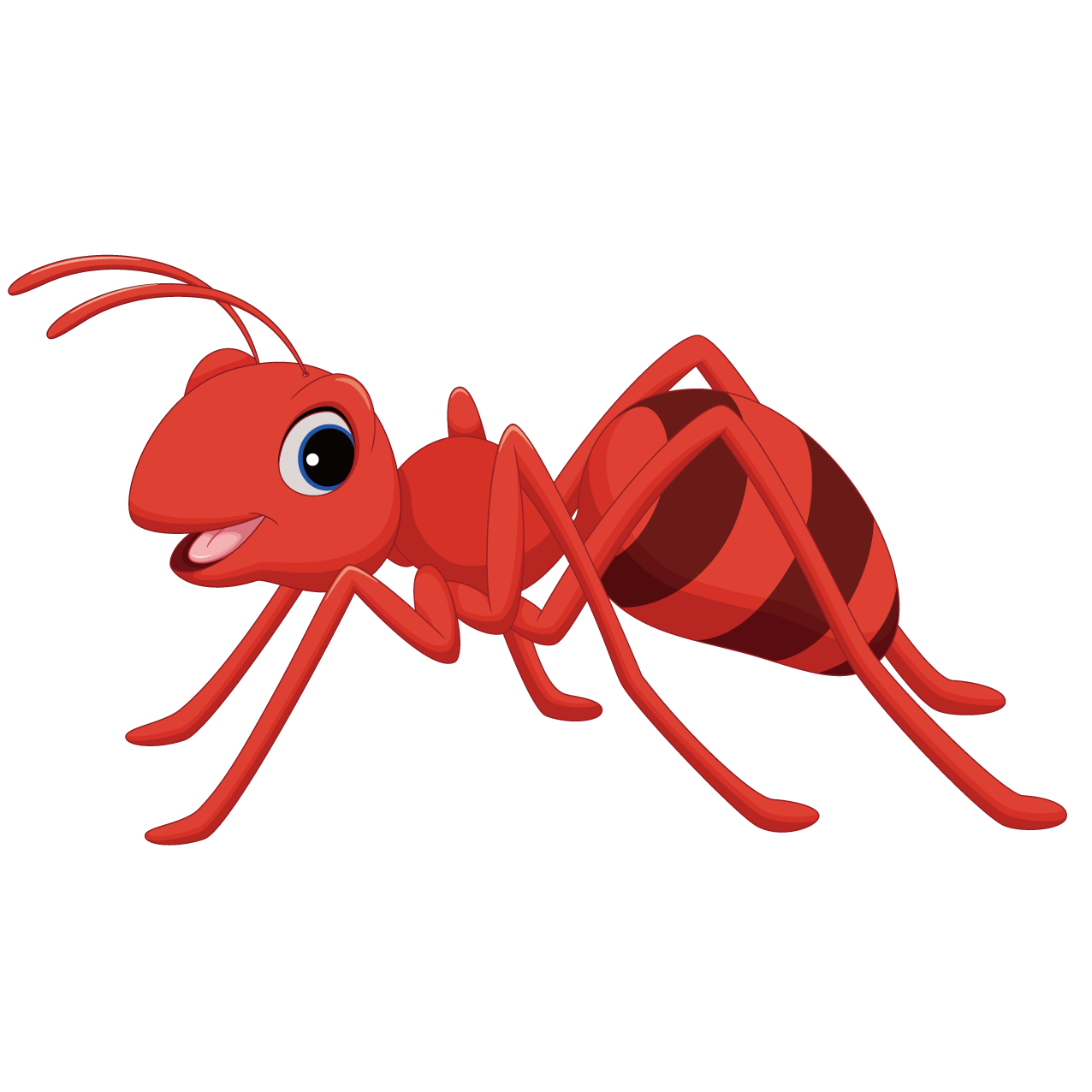 Ant clipart red ant. Cartoon clip art ants