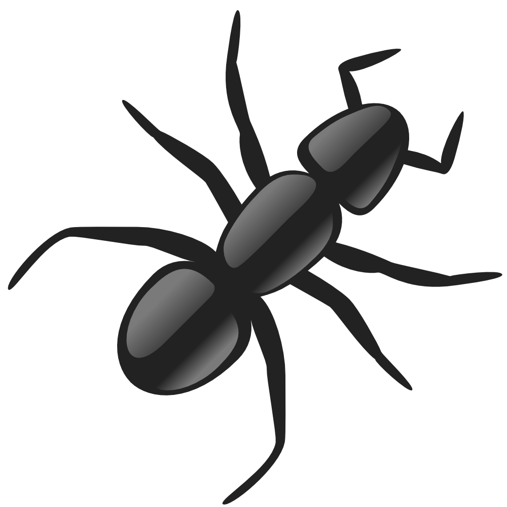 Onlinelabels clip art. Ant clipart simple