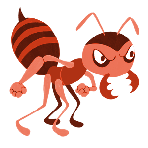 Hometeam pest defense presents. Ant clipart strong