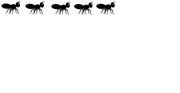 Ant clipart teamwork. Trail of ants
