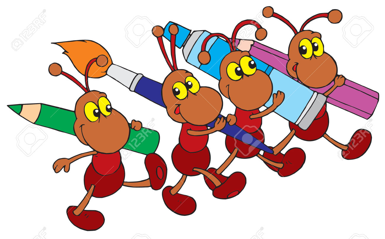 Ant clipart teamwork. Free working ants clipartmansion
