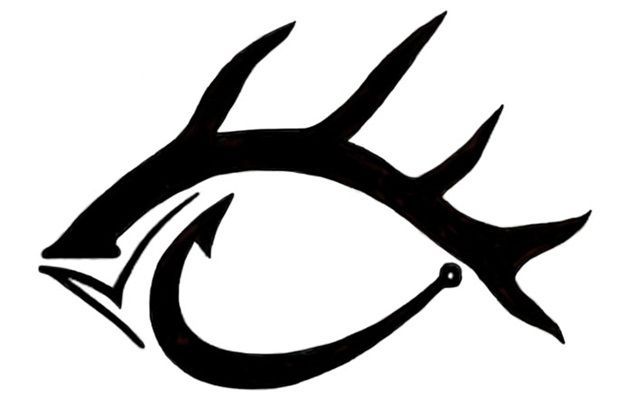 Plush fishing clip art. Antlers clipart fish hook