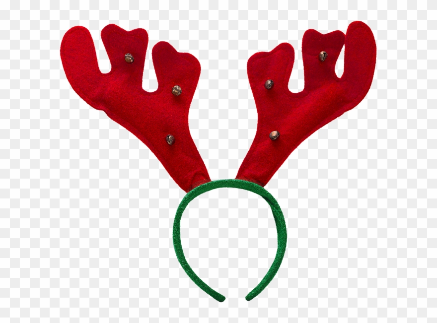 Reindeer christmas . Antler clipart headband
