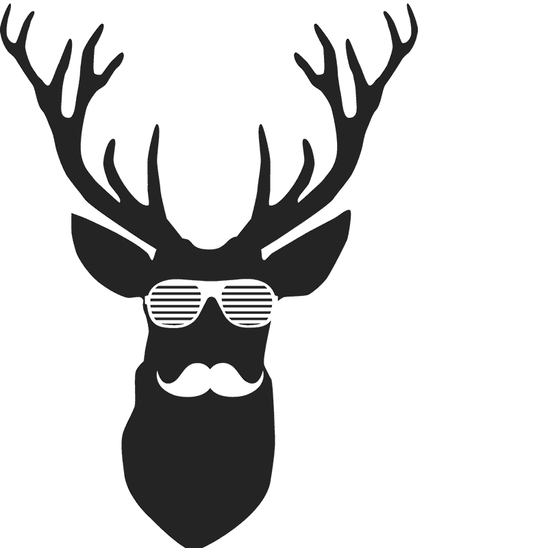 antler clipart hipster