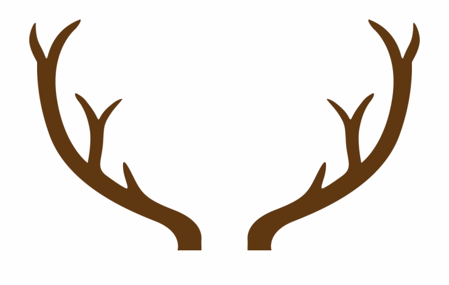 antler clipart reindeer ear