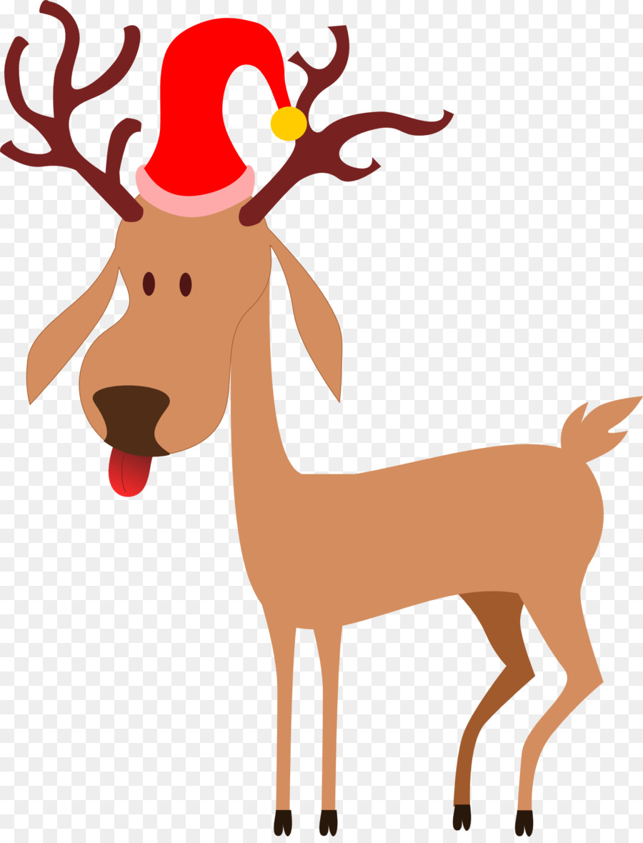 antler clipart rudolph