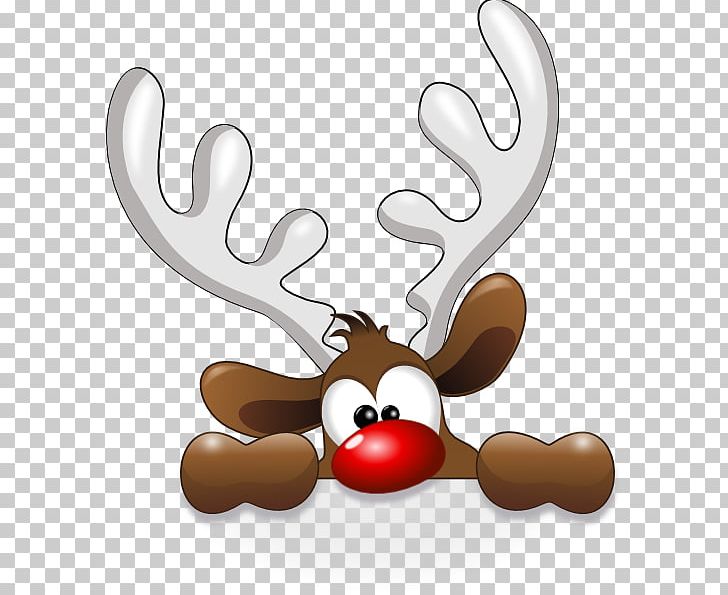 Reindeer santa claus christmas. Antler clipart rudolph