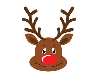 antlers clipart rudolph