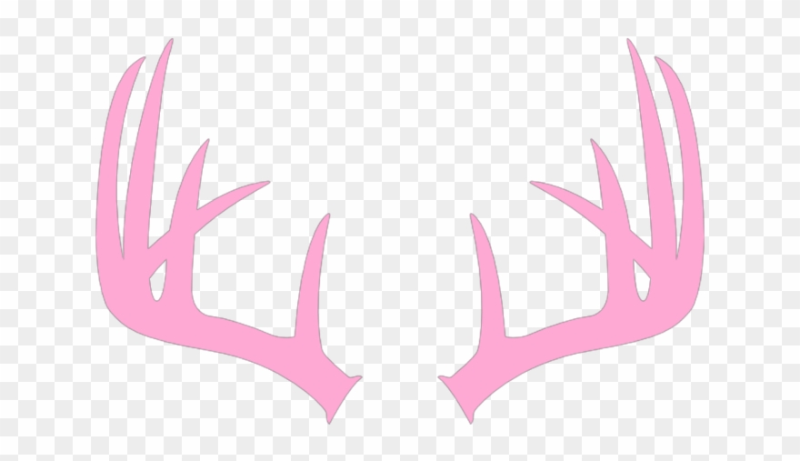 Antler clipart simple. Deer antlers with transparent