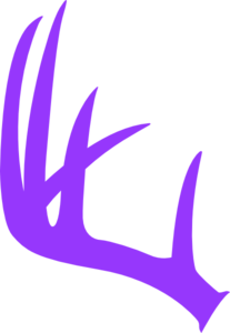 Antlers clipart single. Antler clip art at